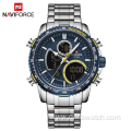 NAVIFORCE 9182 Dual Display Fashion Multifunctional Watch